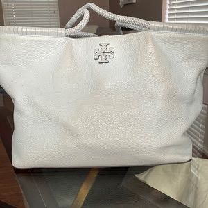 light blue tory burch tote